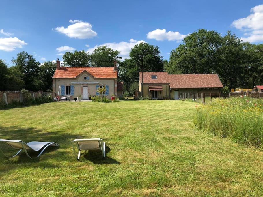 Maison Au Milieu Des Bois Et Des Animaux Jouy-le-Potier Exterior photo